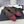 CC 25A Slingback Flat in camoscio rosso scuro cioccolato