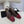 CC 25A Slingback in camoscio rosso scuro cioccolato