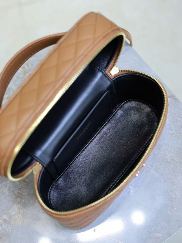 YSL Box Bag Caramel Lambskin