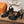 Holy 105 Sandal Black Suede Goatskin