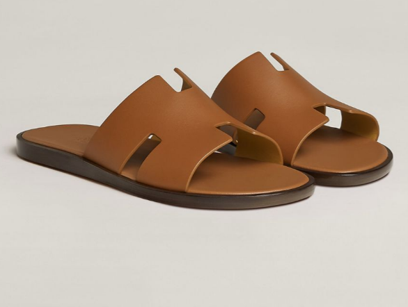HM IZMIR SANDAL BROWN COWHIDE