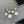 ECLOVER MOP 4 MOTIFS GOLD EARRINGS