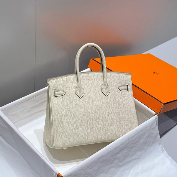 HM BIRKIN 30CM WHITE TOGO LEATHER GOLD HARDWARE