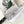 CC Classic Flap Medium 25cm Pelle di agnello argentata