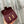 HM CONSTANCE 18 DARK RED EPSOM GOLD HARDWARE