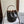 Celine Clara Bag 19 Black Brown Canvas Calfskin