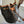 Celine Clara Bag 19 Black Brown Canvas Calfskin
