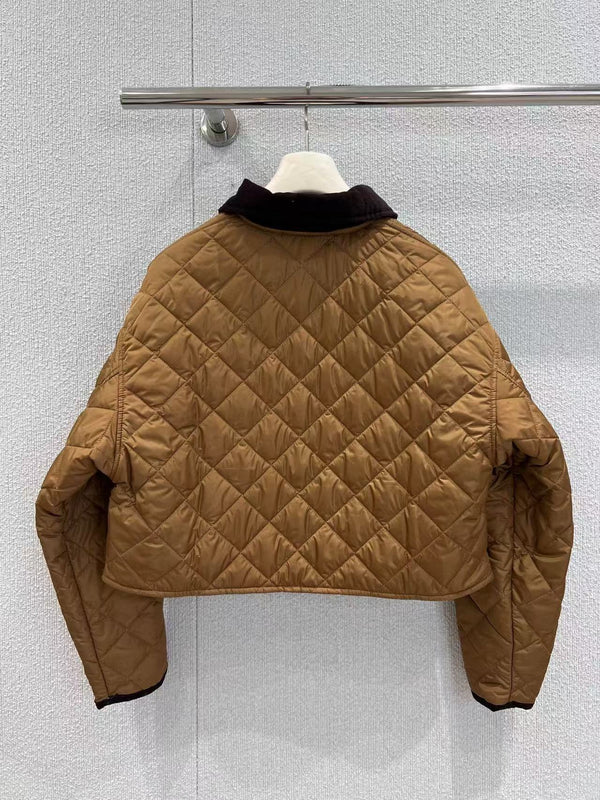 Prada Jacket Brown Polyester Cotton