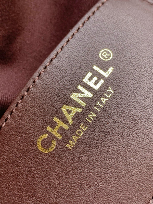 CC 25C Hobo Bag Chocolate Brown Grained Calfskin