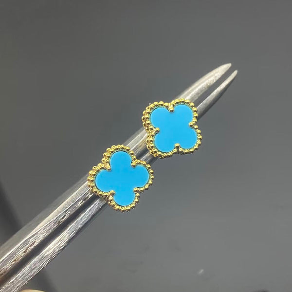 CLOVER TURQUOISE EARRINGS