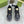 GG 25 Men's ACE Sneaker Black Sheepskin Canvas