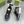 GG 25 Men's ACE Sneaker Black Sheepskin Canvas
