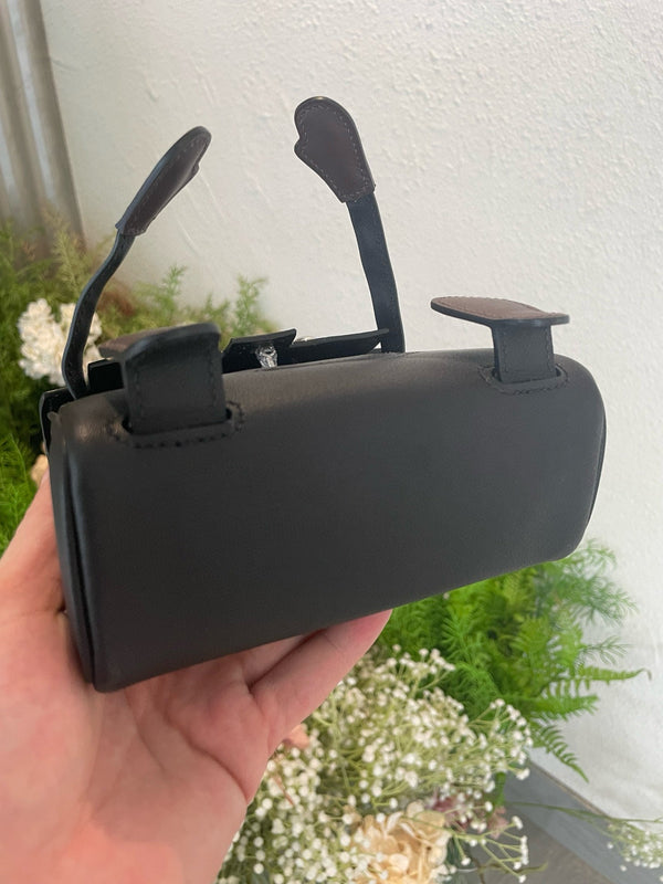 HM Kelly Dol Millennium Doll Black Togo Leather