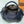 Louis Vuitton 2025 Carmel Mahina Hobo 40cm Bag Black Calfskin