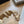 CC 25 Gold Chain Strappy Sandals Apricot Cowhide