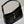 Sac YSL 2025 Le5A7 25cm en cuir verni noir et doré