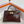 HM KELLY MINI 19 IN HONEY BROWN SALTWATER CROCODILE LEATHER GOLD BUCKLE