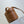 YSL Gaby Mini Vanity 18 Brown Lambskin Gold Hardware