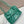 Prada Cloud Bag 25cm Jade Green Sheepskin