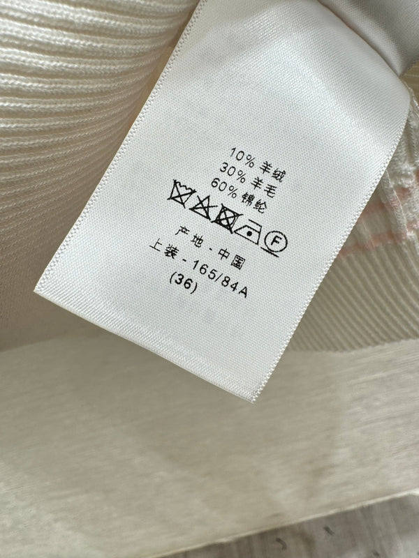 CD 2026 Short-Sleeve Shirt with Scarf Wool 525428