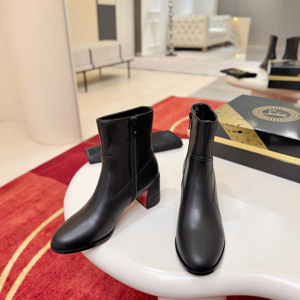 MM Ira Ankle Boots 5.5cm Heel Calfskin 153158