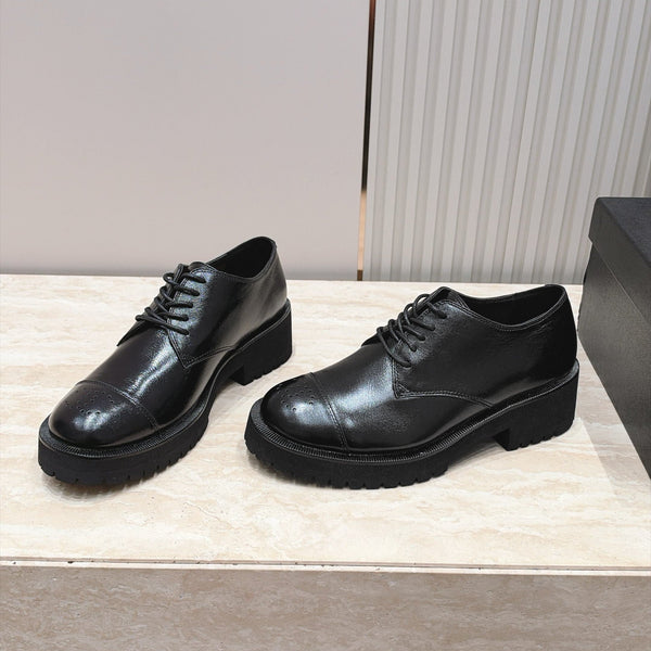 CC 26SS Chunky Loafers Cowhide Leather 180278