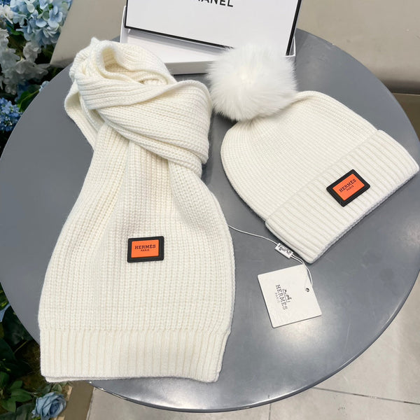 HM 26S Hat and Scarf Set Cotton 456015
