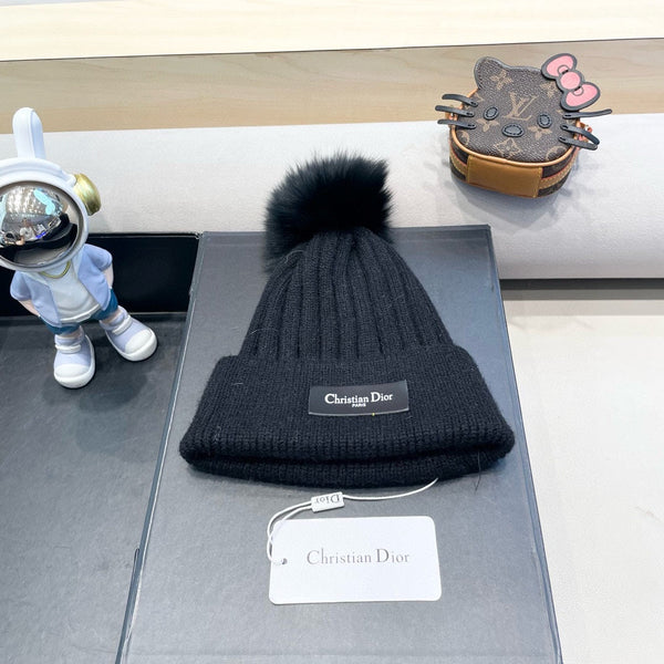 CD 26FW Knit Beanie Hat Wool Blend 563708