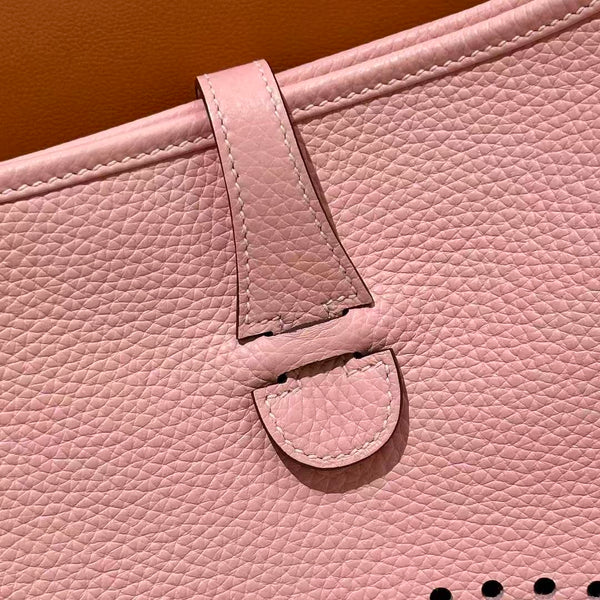 HM Evelyne 23cm Rose Togo Palladium