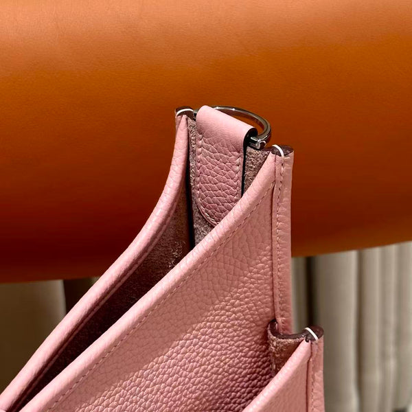 HM Evelyne 23cm Rose Togo Palladium