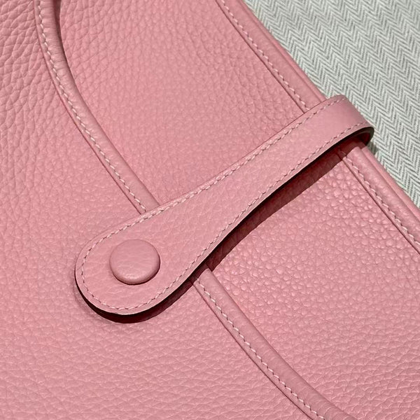HM Evelyne 23cm Rose Togo Palladium
