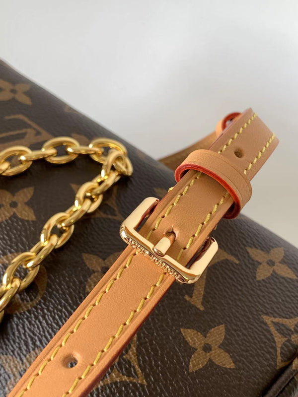 LV Mini Bumbag Front Pocket 17cm Monogram Empreinte Cowhide M82335