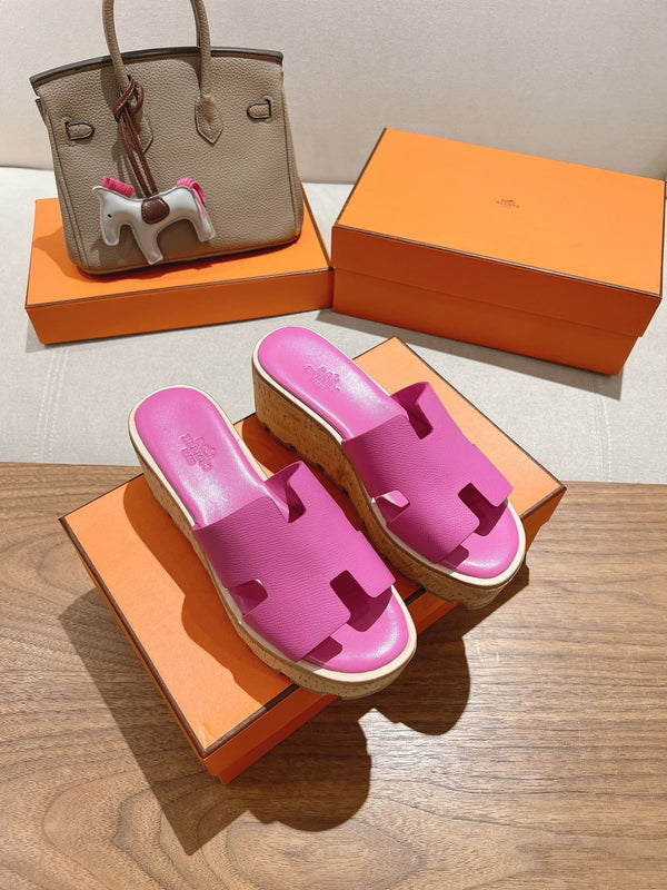 EZE 65 SANDAL BOLD PINK CALFSKIN