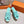EZE 65 SANDALE CUIR DE VEAU BLEU MENTHE