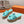 EZE 65 SANDALE CUIR DE VEAU BLEU MENTHE