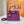 HM Kelly 25cm Cuir Épsom Violet Finitions Argentées