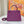 HM Kelly 25cm Cuir Épsom Violet Finitions Argentées