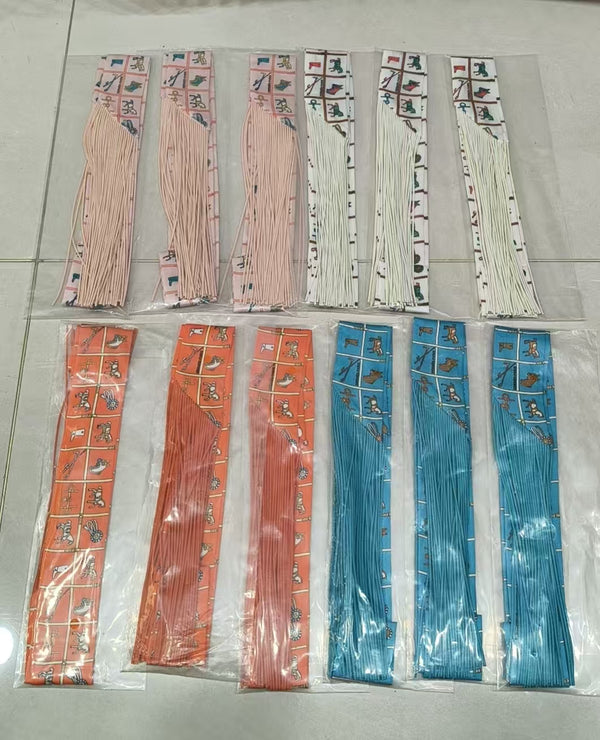 HM silk fringe twillys