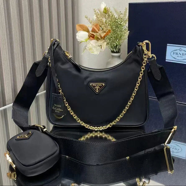 Prada Re-Edition 2005 Re-Nylon Black Bag