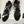HM 26S STRAPPY HIGH HEEL 70MM IN BLACK LAMBSKIN