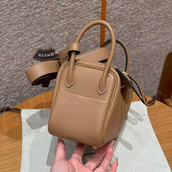 HM Mini Lindy 19cm Camel Leather