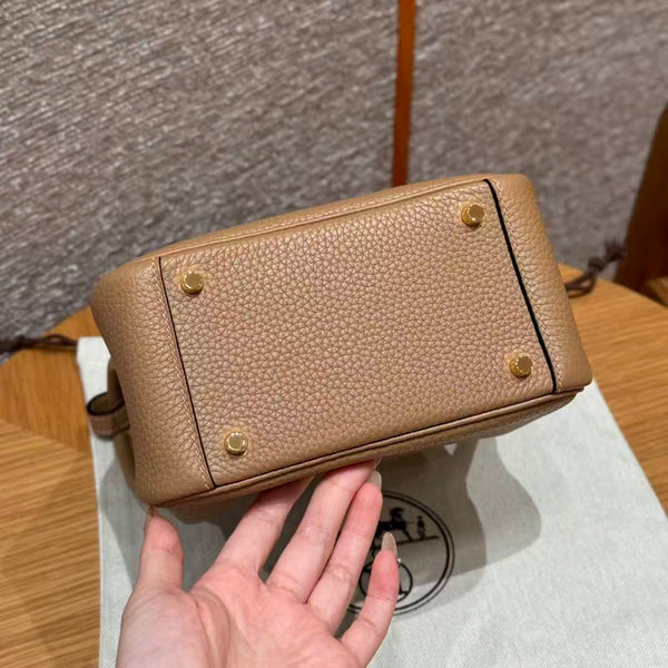 HM Mini Lindy 19cm Camel Leather