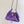 CHANEL 25S HOBO BAG 22 CM PURPLE SUEDE WITH GOLD HARDWARE