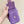 CHANEL 25S HOBO BAG 22 CM PURPLE SUEDE WITH GOLD HARDWARE