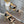 Balmain Crossover Strap Sandals 95mm Light Brown Suede