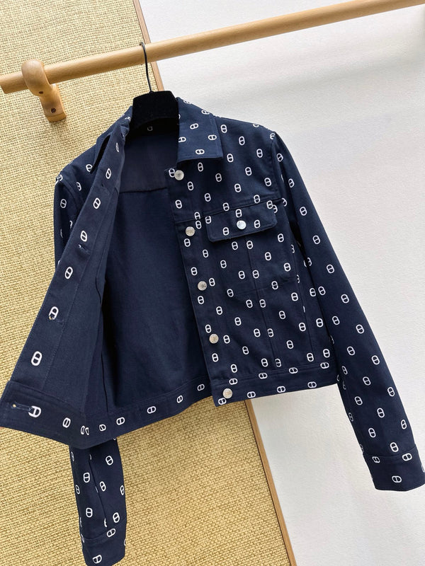 HM Navy Blue Denim Jacket