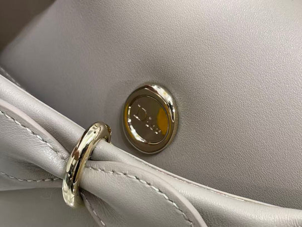 CD 26s Small Cigale Bag Light Taupe Lambskin