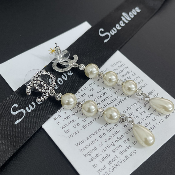 CC Boucle d'oreille perle