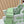 Dior 2026 Book Tote 41cm with Strap Green White Canvas