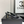 CC 26s Mule 9.5cm Black Sheepskin Patent Calfskin